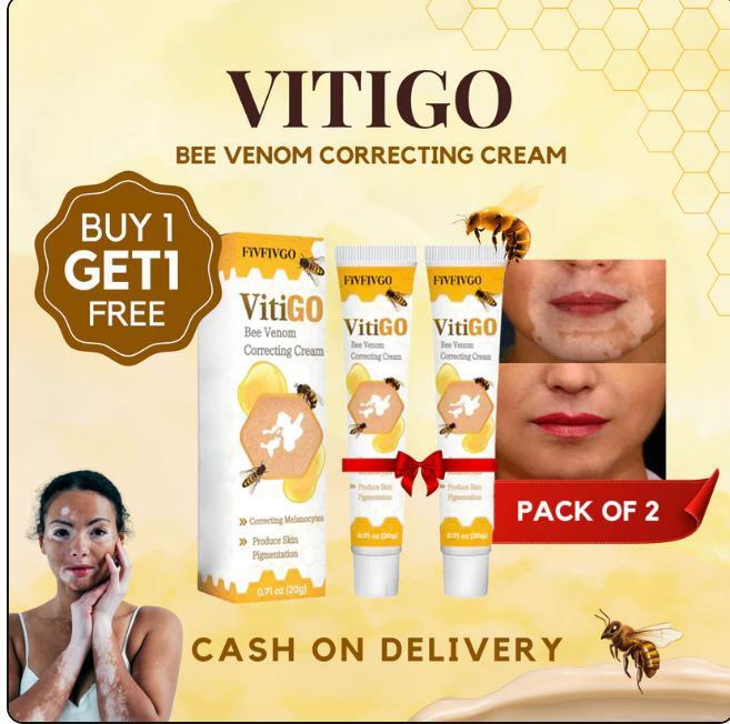 Vitigo Bee Venor Correcting Cream (Buy 1 Get 1 Free)