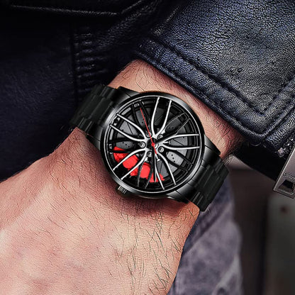 Stereoscopic Car Wheel Watch