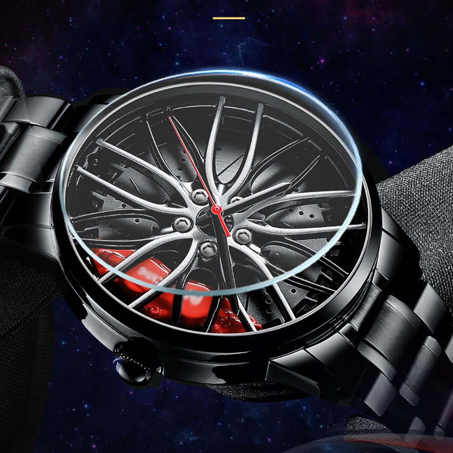 Stereoscopic Car Wheel Watch