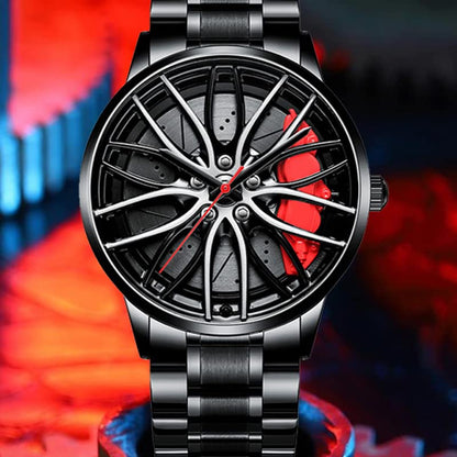 Stereoscopic Car Wheel Watch